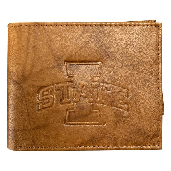 I-State Brown Genuine Leather Billfold Wallet